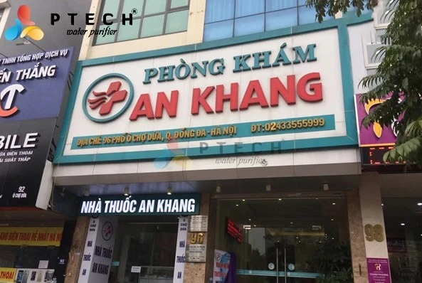 Hệ thống xử lý nước thải nha khoa An Khang